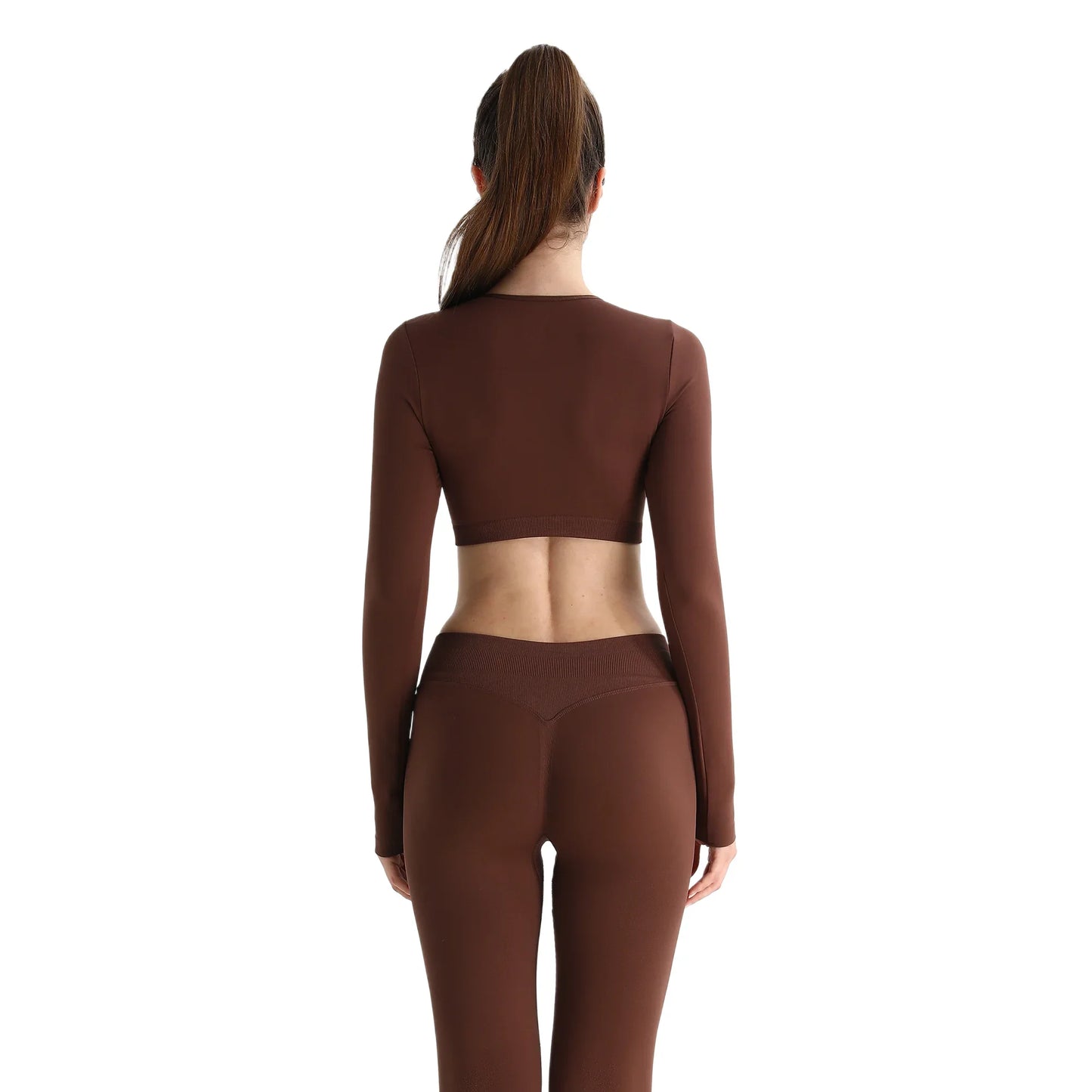 Form Long Sleeve Crop Top
