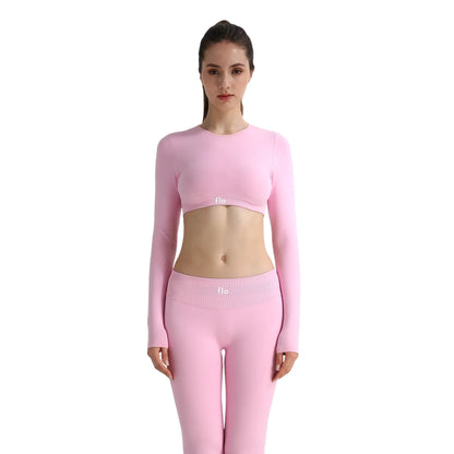Form Long Sleeve Crop Top