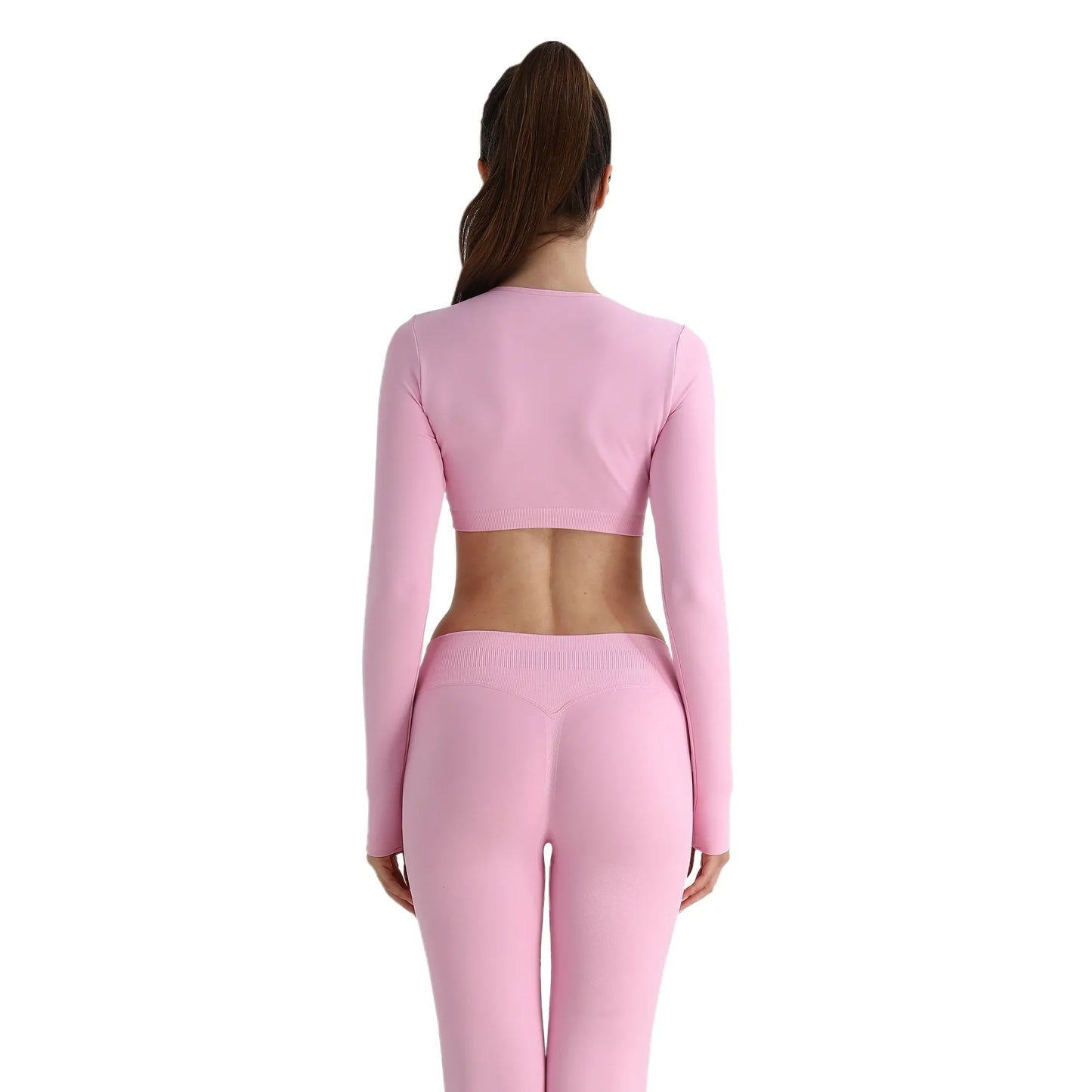 Form Long Sleeve Crop Top