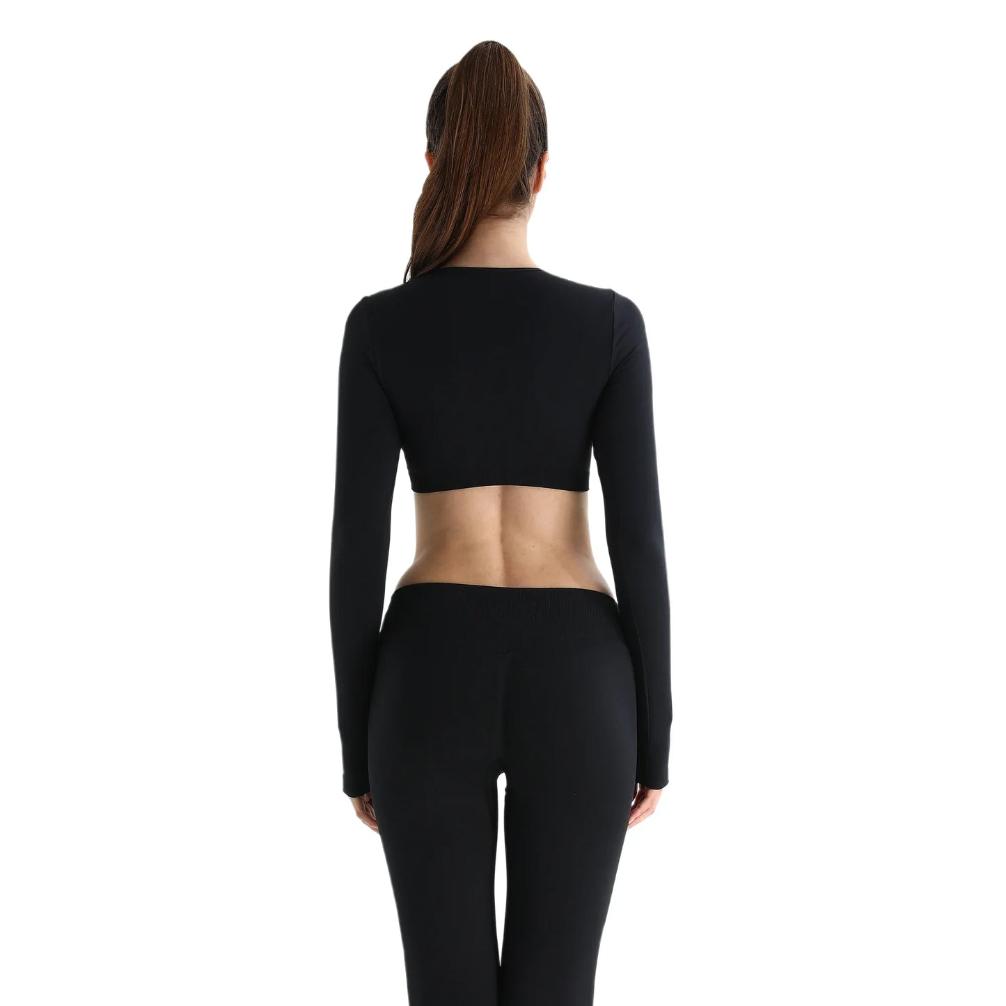 Form Long Sleeve Crop Top