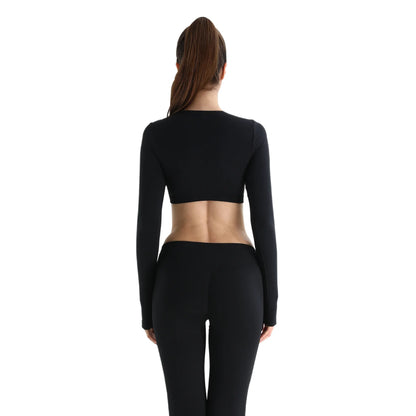 Form Long Sleeve Crop Top