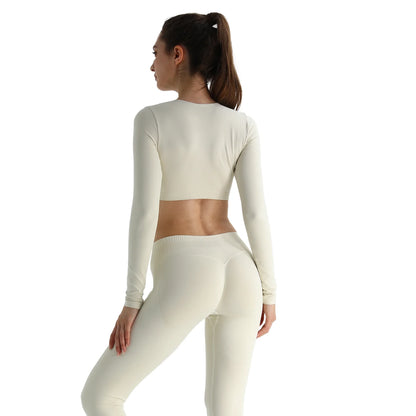Form Long Sleeve Crop Top