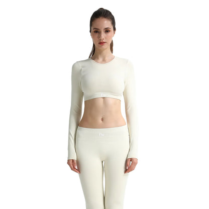 Form Long Sleeve Crop Top
