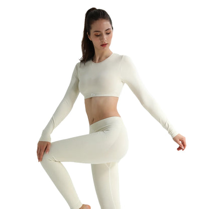 Form Long Sleeve Crop Top