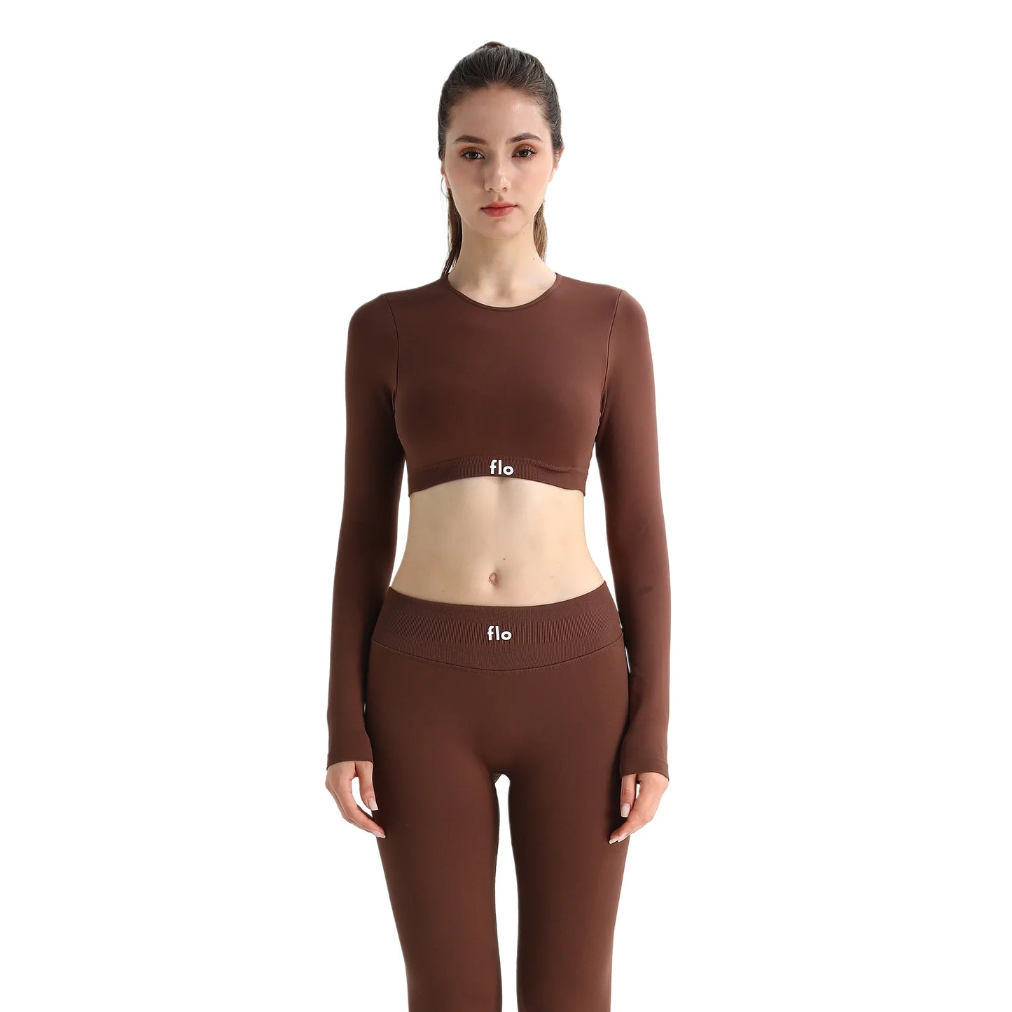Form Long Sleeve Crop Top