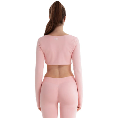 Core Wrap Crop Top