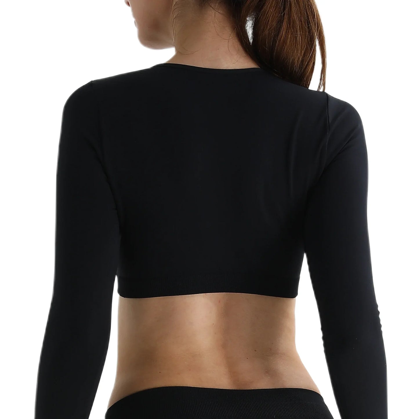 Form Long Sleeve Crop Top