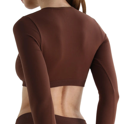 Form Long Sleeve Crop Top