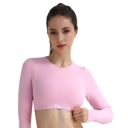 Form Long Sleeve Crop Top