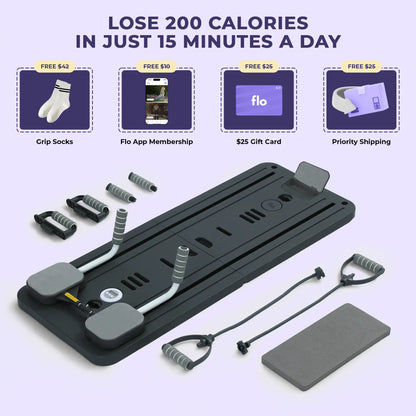 Glossy Portable Pilates Reformer