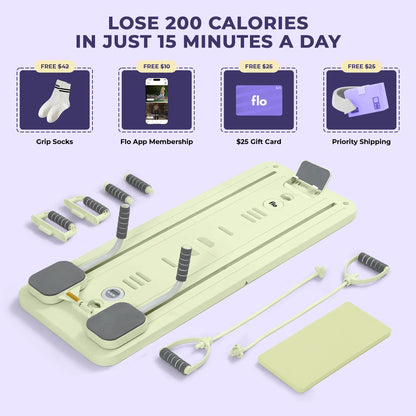Glossy Portable Pilates Reformer