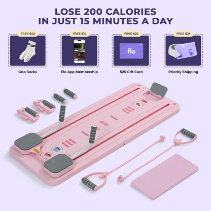Glossy Portable Pilates Reformer