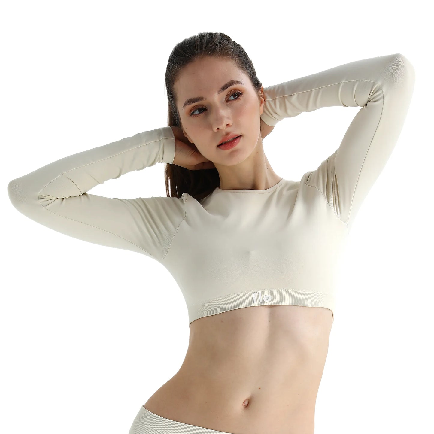 Form Long Sleeve Crop Top